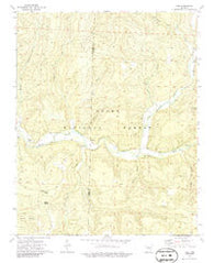 Yale Arkansas Historical topographic map, 1:24000 scale, 7.5 X 7.5 Minute, Year 1973