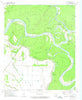 Yancopin Arkansas Historical topographic map, 1:24000 scale, 7.5 X 7.5 Minute, Year 1972