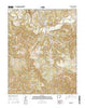 Yellville Arkansas Current topographic map, 1:24000 scale, 7.5 X 7.5 Minute, Year 2014