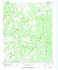 Zinc Arkansas Historical topographic map, 1:24000 scale, 7.5 X 7.5 Minute, Year 1972