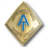 Buy map Appalachian Trail Logo Walking Stick Medallion