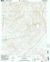 Adams Mesa Arizona Historical topographic map, 1:24000 scale, 7.5 X 7.5 Minute, Year 2004