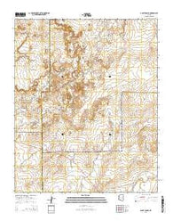 Agate House Arizona Current topographic map, 1:24000 scale, 7.5 X 7.5 Minute, Year 2014
