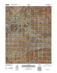 Agathla Peak Arizona Historical topographic map, 1:24000 scale, 7.5 X 7.5 Minute, Year 2011