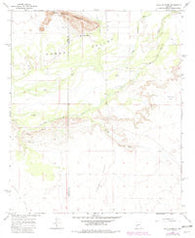 Agua Caliente Arizona Historical topographic map, 1:24000 scale, 7.5 X 7.5 Minute, Year 1965