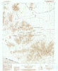 Agua Dulce Mountains Arizona Historical topographic map, 1:24000 scale, 7.5 X 7.5 Minute, Year 1990