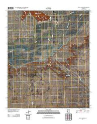 Agua Caliente Arizona Historical topographic map, 1:24000 scale, 7.5 X 7.5 Minute, Year 2011