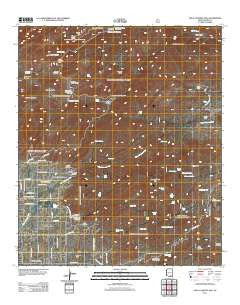 Agua Caliente Hill Arizona Historical topographic map, 1:24000 scale, 7.5 X 7.5 Minute, Year 2011