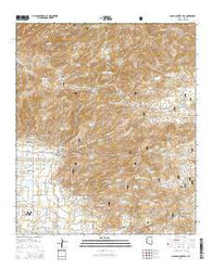 Agua Caliente Hill Arizona Current topographic map, 1:24000 scale, 7.5 X 7.5 Minute, Year 2014