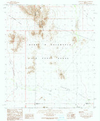 Aguila Mountains SE Arizona Historical topographic map, 1:24000 scale, 7.5 X 7.5 Minute, Year 1990