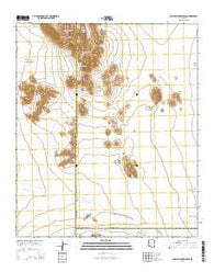 Aguila Mountains SE Arizona Current topographic map, 1:24000 scale, 7.5 X 7.5 Minute, Year 2014