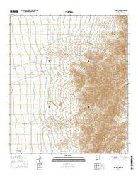 Aguirre Peak Arizona Current topographic map, 1:24000 scale, 7.5 X 7.5 Minute, Year 2014