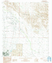 Ajo North Arizona Historical topographic map, 1:24000 scale, 7.5 X 7.5 Minute, Year 1990