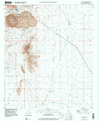 Ajo South Arizona Historical topographic map, 1:24000 scale, 7.5 X 7.5 Minute, Year 1996