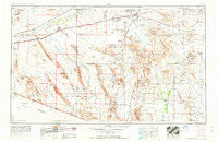 Ajo Arizona Historical topographic map, 1:250000 scale, 1 X 2 Degree, Year 1962