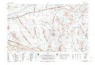 Ajo Arizona Historical topographic map, 1:250000 scale, 1 X 2 Degree, Year 1982