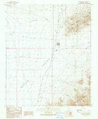 Alamo Dam SE Arizona Historical topographic map, 1:24000 scale, 7.5 X 7.5 Minute, Year 1990