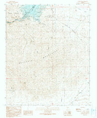 Alamo Dam Arizona Historical topographic map, 1:24000 scale, 7.5 X 7.5 Minute, Year 1990