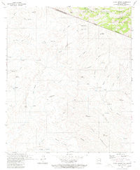 Alamo Spring Arizona Historical topographic map, 1:24000 scale, 7.5 X 7.5 Minute, Year 1980