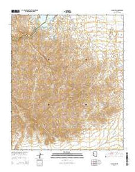 Alamo Dam Arizona Current topographic map, 1:24000 scale, 7.5 X 7.5 Minute, Year 2014