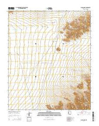 Alamo Dam SE Arizona Current topographic map, 1:24000 scale, 7.5 X 7.5 Minute, Year 2014