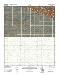 Alamo Spring Arizona Historical topographic map, 1:24000 scale, 7.5 X 7.5 Minute, Year 2012
