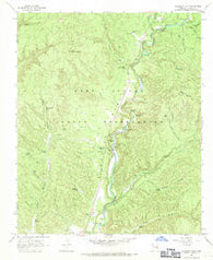Alchesay Flat Arizona Historical topographic map, 1:24000 scale, 7.5 X 7.5 Minute, Year 1967
