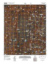 Alma Mesa Arizona Historical topographic map, 1:24000 scale, 7.5 X 7.5 Minute, Year 2011