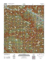 Alpine Arizona Historical topographic map, 1:24000 scale, 7.5 X 7.5 Minute, Year 2011