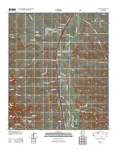 Amado Arizona Historical topographic map, 1:24000 scale, 7.5 X 7.5 Minute, Year 2012