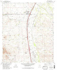 Amado Arizona Historical topographic map, 1:24000 scale, 7.5 X 7.5 Minute, Year 1981