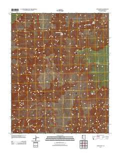 Amos Point Arizona Historical topographic map, 1:24000 scale, 7.5 X 7.5 Minute, Year 2011