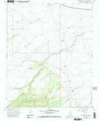 Anderson Canyon Arizona Historical topographic map, 1:24000 scale, 7.5 X 7.5 Minute, Year 1968