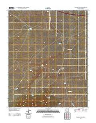 Anderson Canyon Arizona Historical topographic map, 1:24000 scale, 7.5 X 7.5 Minute, Year 2011