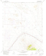 Antares Arizona Historical topographic map, 1:24000 scale, 7.5 X 7.5 Minute, Year 1968