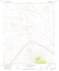 Antares Arizona Historical topographic map, 1:24000 scale, 7.5 X 7.5 Minute, Year 1968