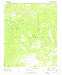 Antelope Lake Arizona Historical topographic map, 1:24000 scale, 7.5 X 7.5 Minute, Year 1971