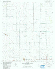 Antelope Peak NE Arizona Historical topographic map, 1:24000 scale, 7.5 X 7.5 Minute, Year 1981