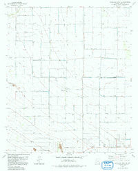 Antelope Peak NE Arizona Historical topographic map, 1:24000 scale, 7.5 X 7.5 Minute, Year 1981