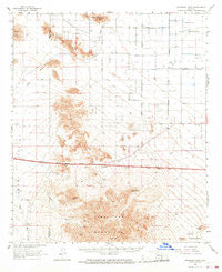 Antelope Peak Arizona Historical topographic map, 1:62500 scale, 15 X 15 Minute, Year 1963