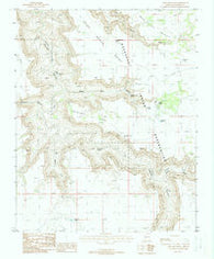 Antelope Point Arizona Historical topographic map, 1:24000 scale, 7.5 X 7.5 Minute, Year 1988