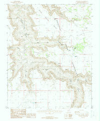 Antelope Point Arizona Historical topographic map, 1:24000 scale, 7.5 X 7.5 Minute, Year 1988