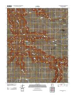 Antelope Point Arizona Historical topographic map, 1:24000 scale, 7.5 X 7.5 Minute, Year 2011