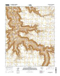 Antelope Point Arizona Current topographic map, 1:24000 scale, 7.5 X 7.5 Minute, Year 2014