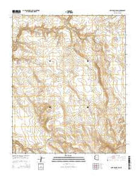 Anvil Rock Ranch Arizona Current topographic map, 1:24000 scale, 7.5 X 7.5 Minute, Year 2014