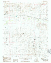 Apache Butte Arizona Historical topographic map, 1:24000 scale, 7.5 X 7.5 Minute, Year 1986