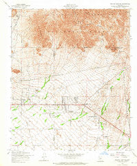 Apache Junction Arizona Historical topographic map, 1:24000 scale, 7.5 X 7.5 Minute, Year 1956