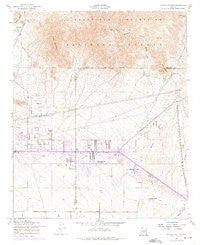 Apache Junction Arizona Historical topographic map, 1:24000 scale, 7.5 X 7.5 Minute, Year 1956