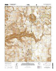 Apache Maid Mountain Arizona Current topographic map, 1:24000 scale, 7.5 X 7.5 Minute, Year 2014