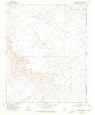 Appaloosa Ridge Arizona Historical topographic map, 1:24000 scale, 7.5 X 7.5 Minute, Year 1969